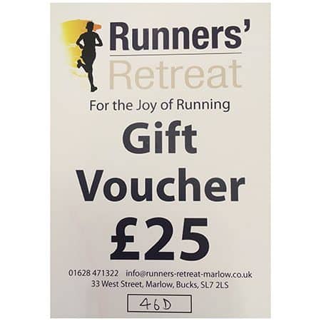 runners retreat £25 gift voucher