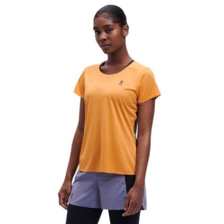 On Running Performance - Tee (Womens) - Mango / Black