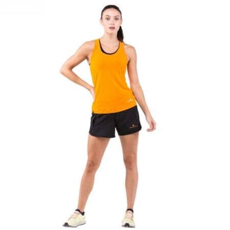 Ronhill Life Tencel Vest (Womens) - Spice Marl/Vanilla