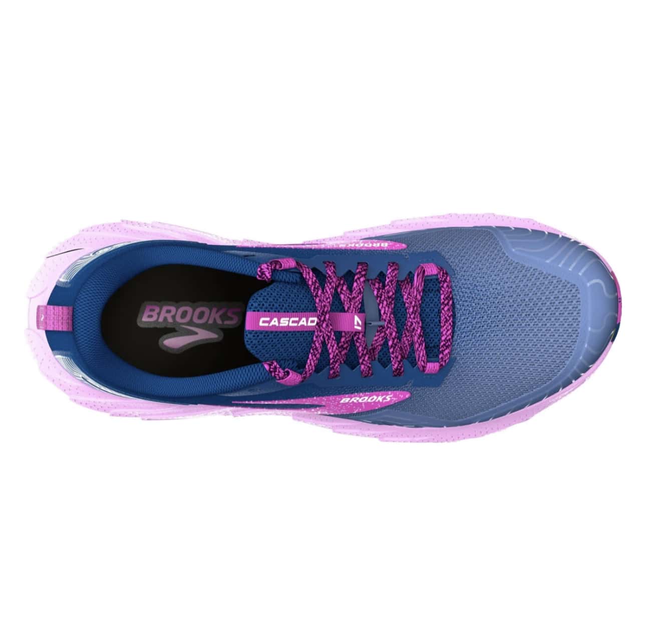 Brooks Cascadia 17 (Womens) - Navy/Purple/Violet - Image 3