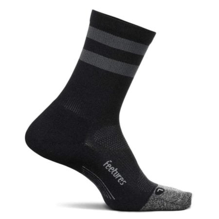 Feetures Elite Light Cushion Mini Crew (black)