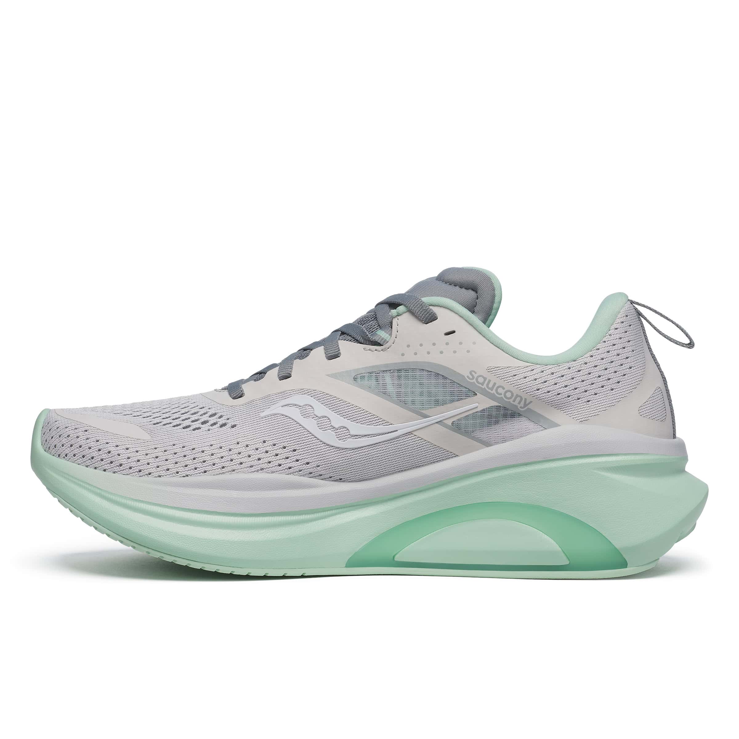 Saucony Omni 22 (Womens) - Fog/Jade - Image 5