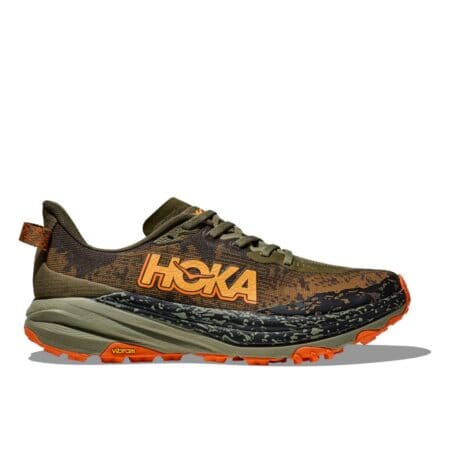 Hoka Speedgoat 6 (Men's) - Antique Olive/Squash