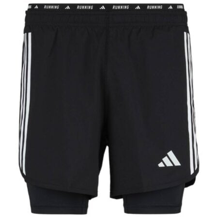 Adidas Own The Run 2 in 1 shorts - Black