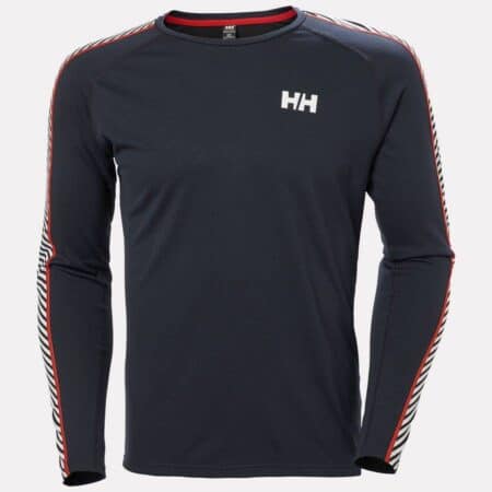 Helly Hansen Lifa Stripe Crew (Mens) - Navy / Marine