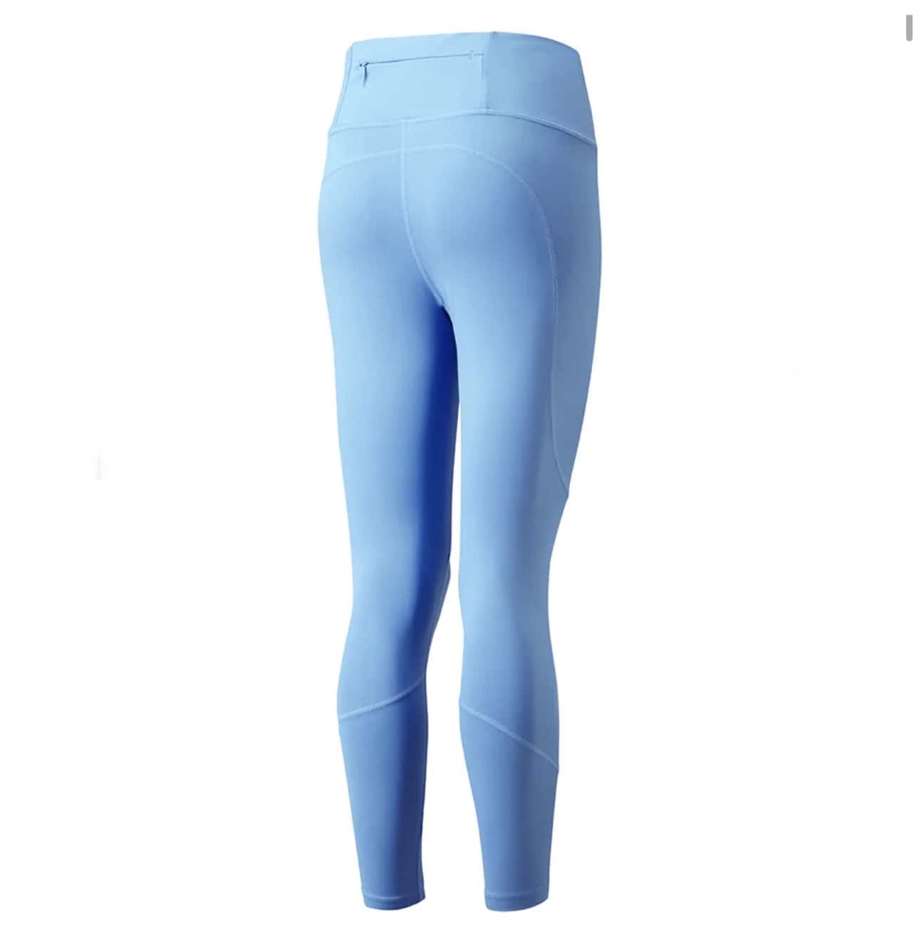 Ronhill Tech Crop Tight (Womens) - Lake Blue/Vanilla - Image 2