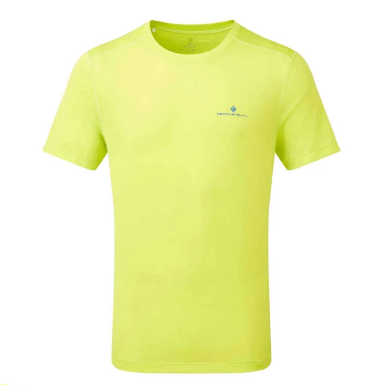 Ronhill Tech Short Sleeve Tee (Men's) - Citrus/Azurite