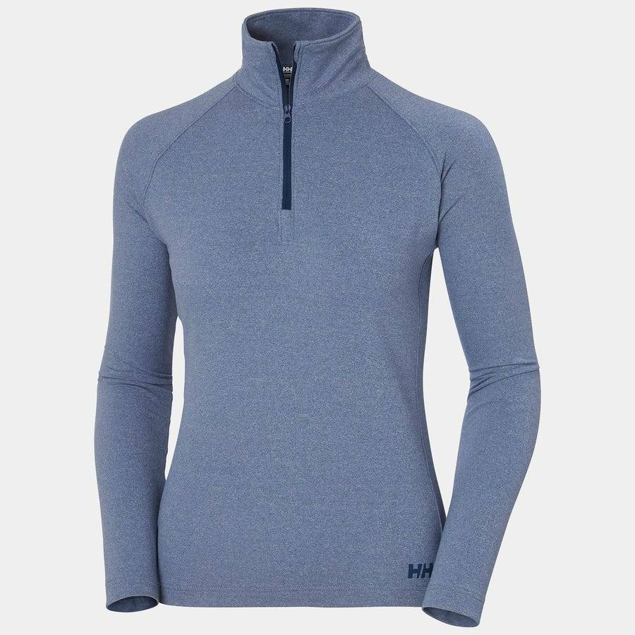 Helly Hansen Verglas 1/2 Zip (Womens) - Ocean