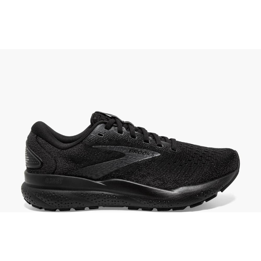 Brooks Ghost 16 (Womens) - Black/Black/Ebony