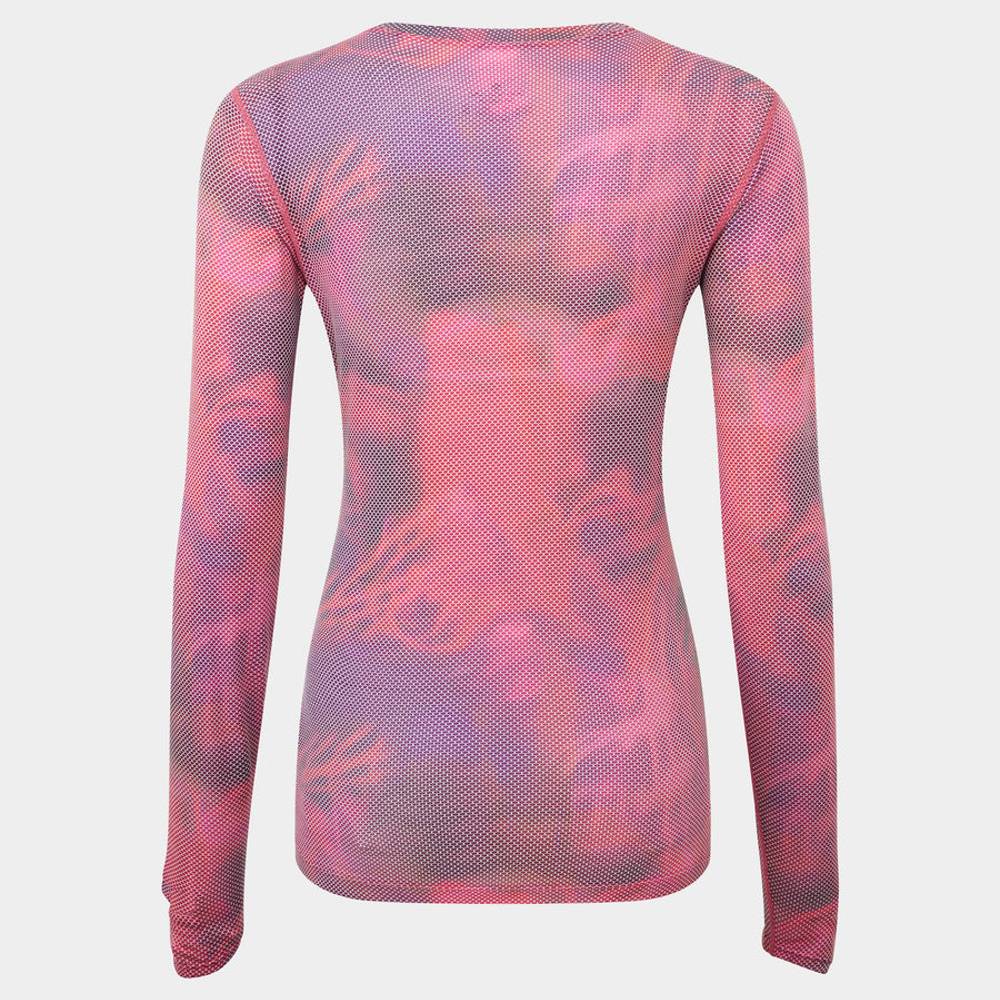 Ronhill Tech Golden Hour L/S Tee (Women’s) - Salsa / Illuminations - Image 2