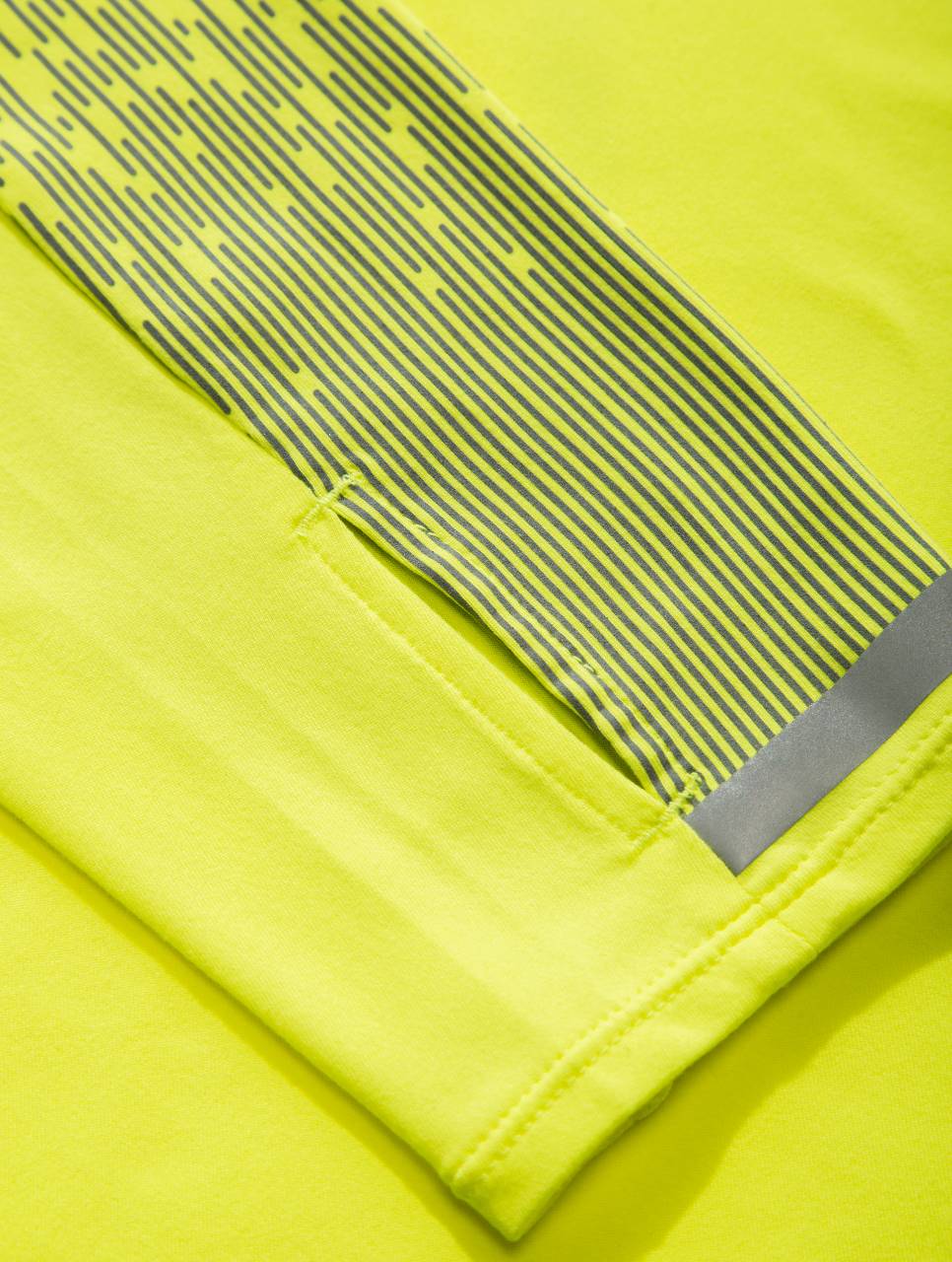 Ronhill Tech Reflect Half Zip (Mens) - Fluo Yellow/Reflect - Image 5