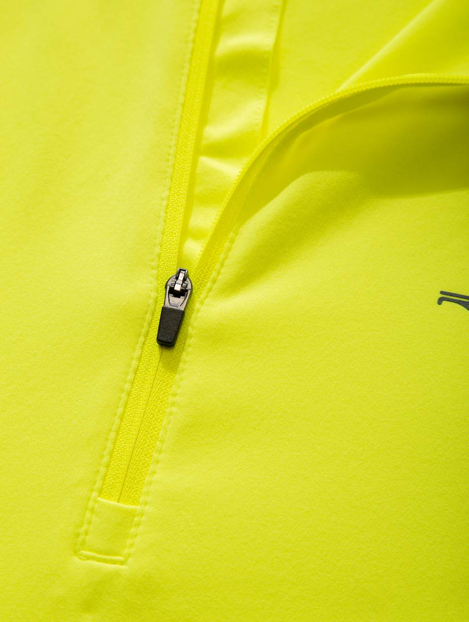 Ronhill Tech Reflect Half Zip (Mens) - Fluo Yellow/Reflect - Image 7