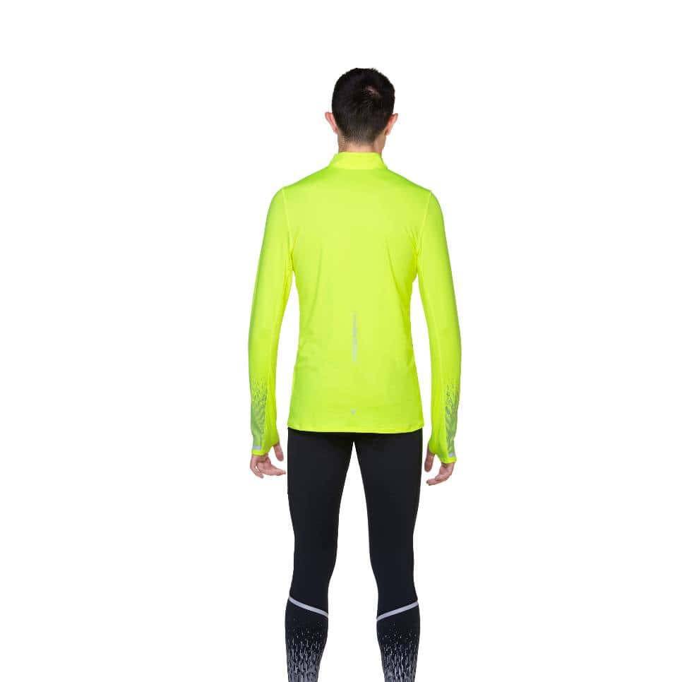 Ronhill Tech Reflect Half Zip (Mens) - Fluo Yellow/Reflect - Image 9
