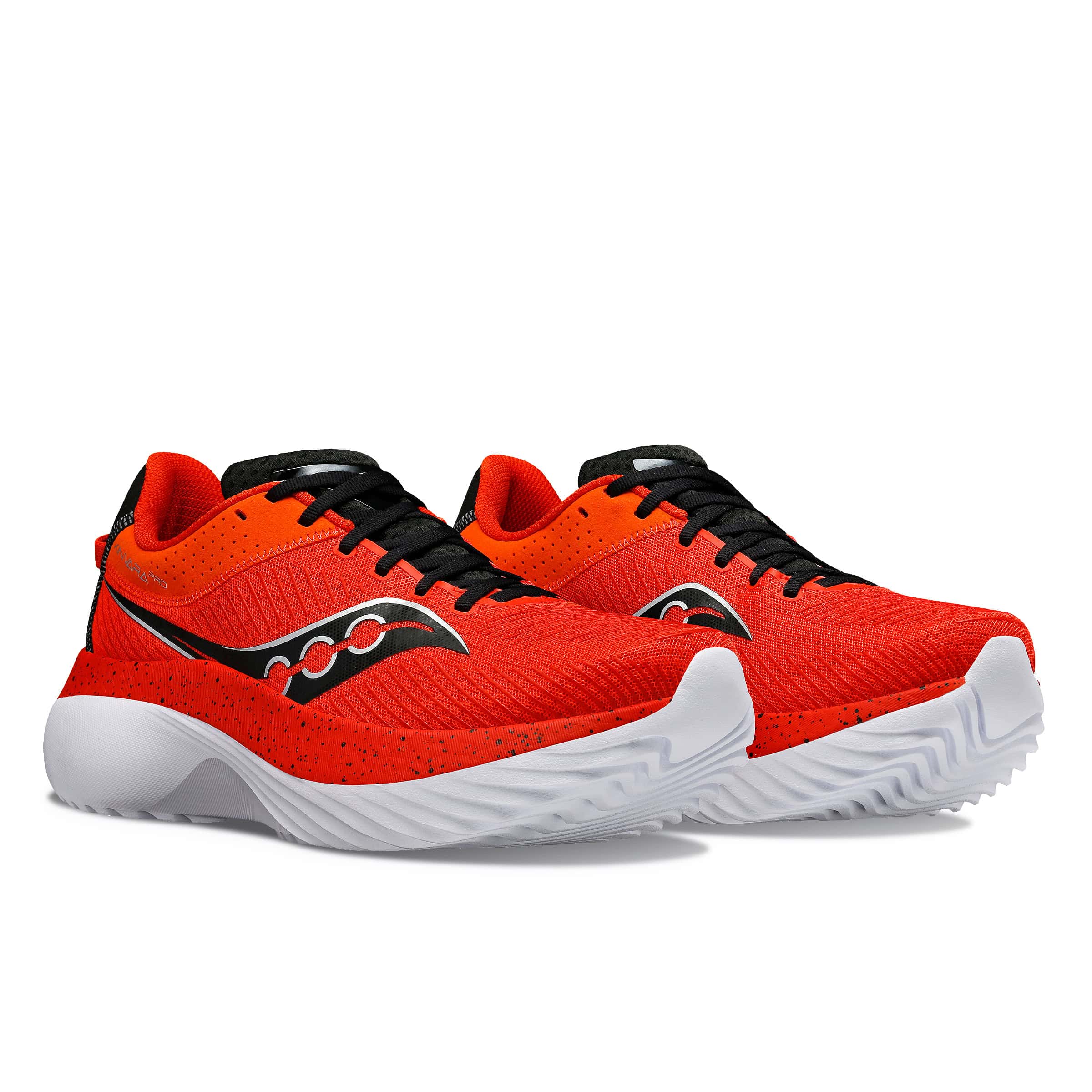 Saucony Kinvara Pro (Mens) - Infrared/Black Rouge - Image 3