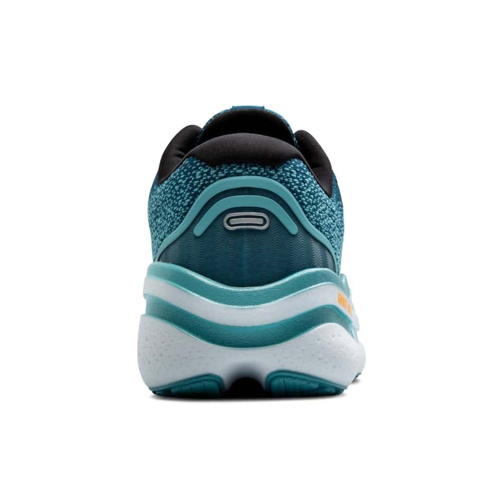 Brooks Ghost Max 2 (Mens) - Moroccan Blue/Aqua/Orange Pop - Image 4