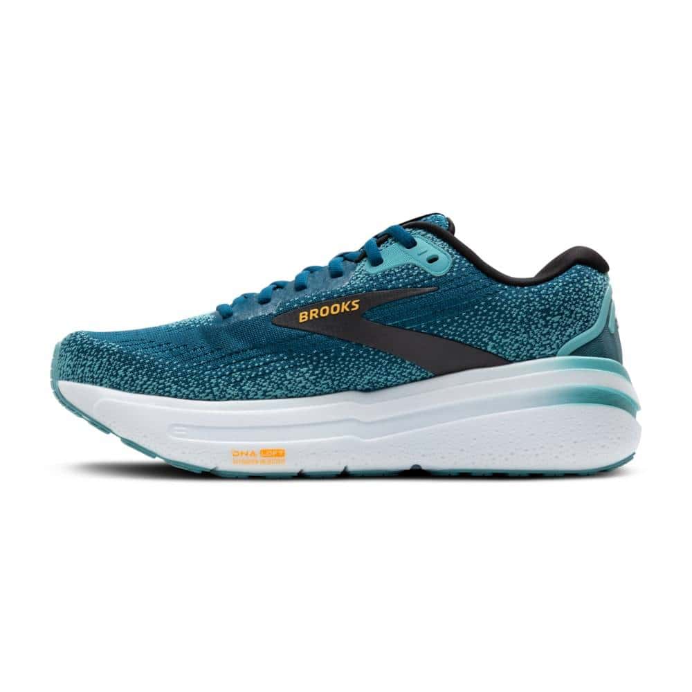 Brooks Ghost Max 2 (Mens) - Moroccan Blue/Aqua/Orange Pop - Image 3