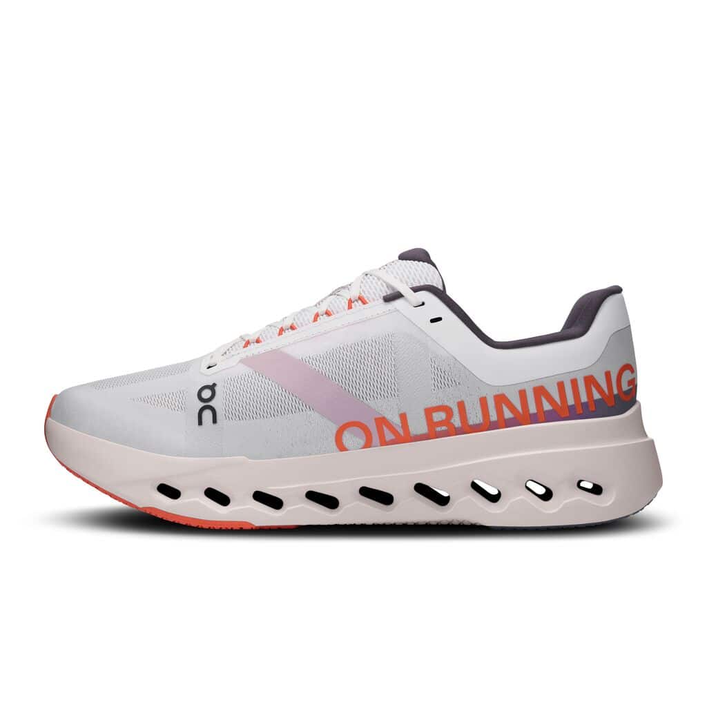 On Running Cloudsurfer Next (Mens) - White/Flame - Image 2
