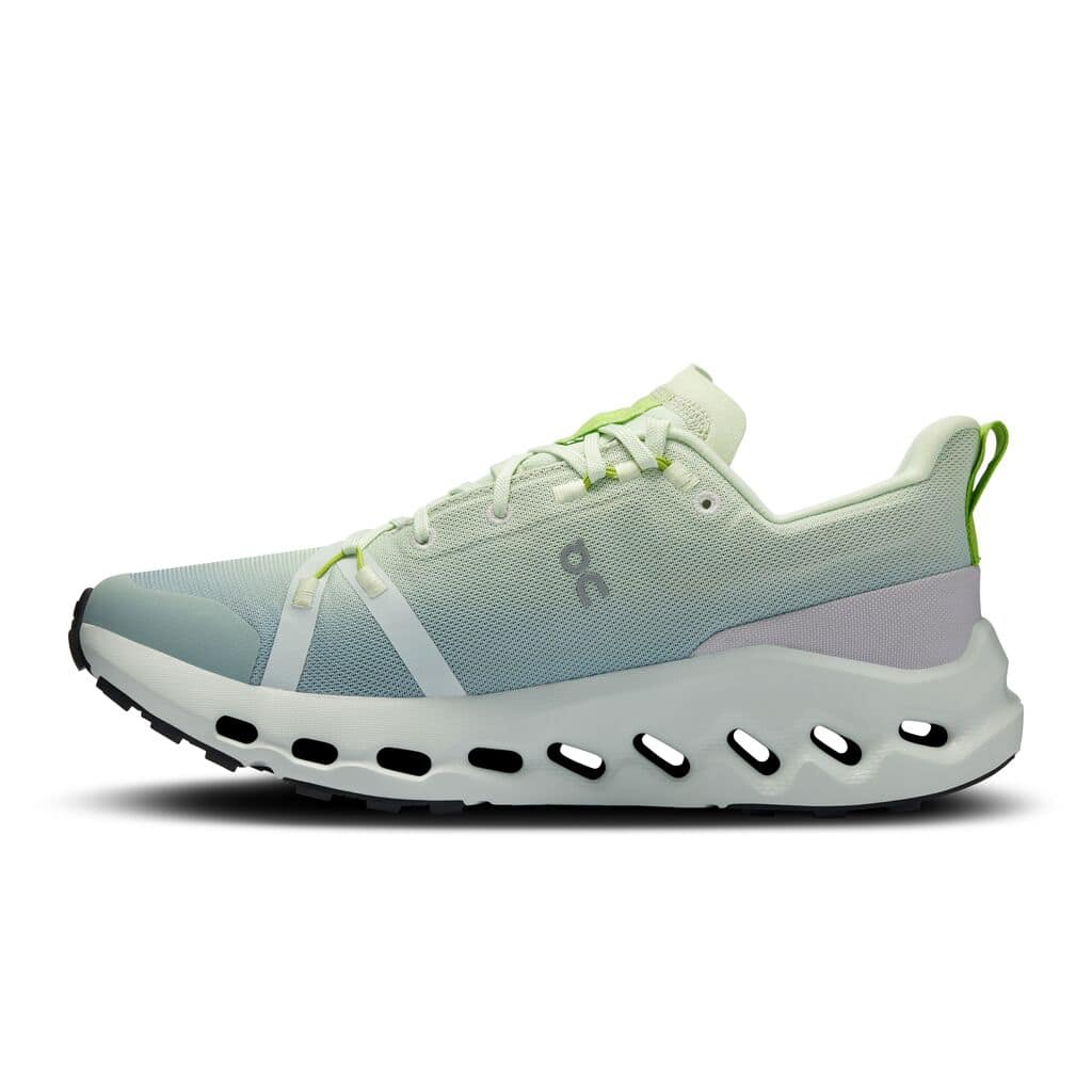 On Running Cloudsurfer Trail Waterproof (Womens) - Lime/Mineral - Image 5