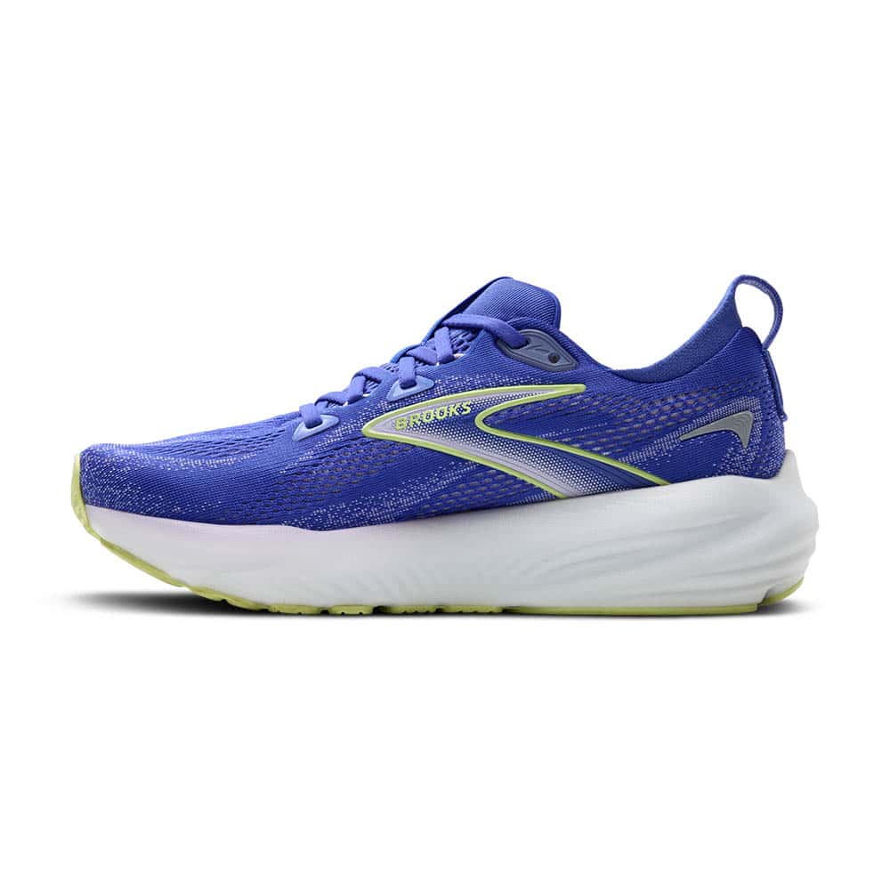 Brooks Glycerin 22 (Womens) - Amparo Blue/Hyper Iris/Yellow - Image 2