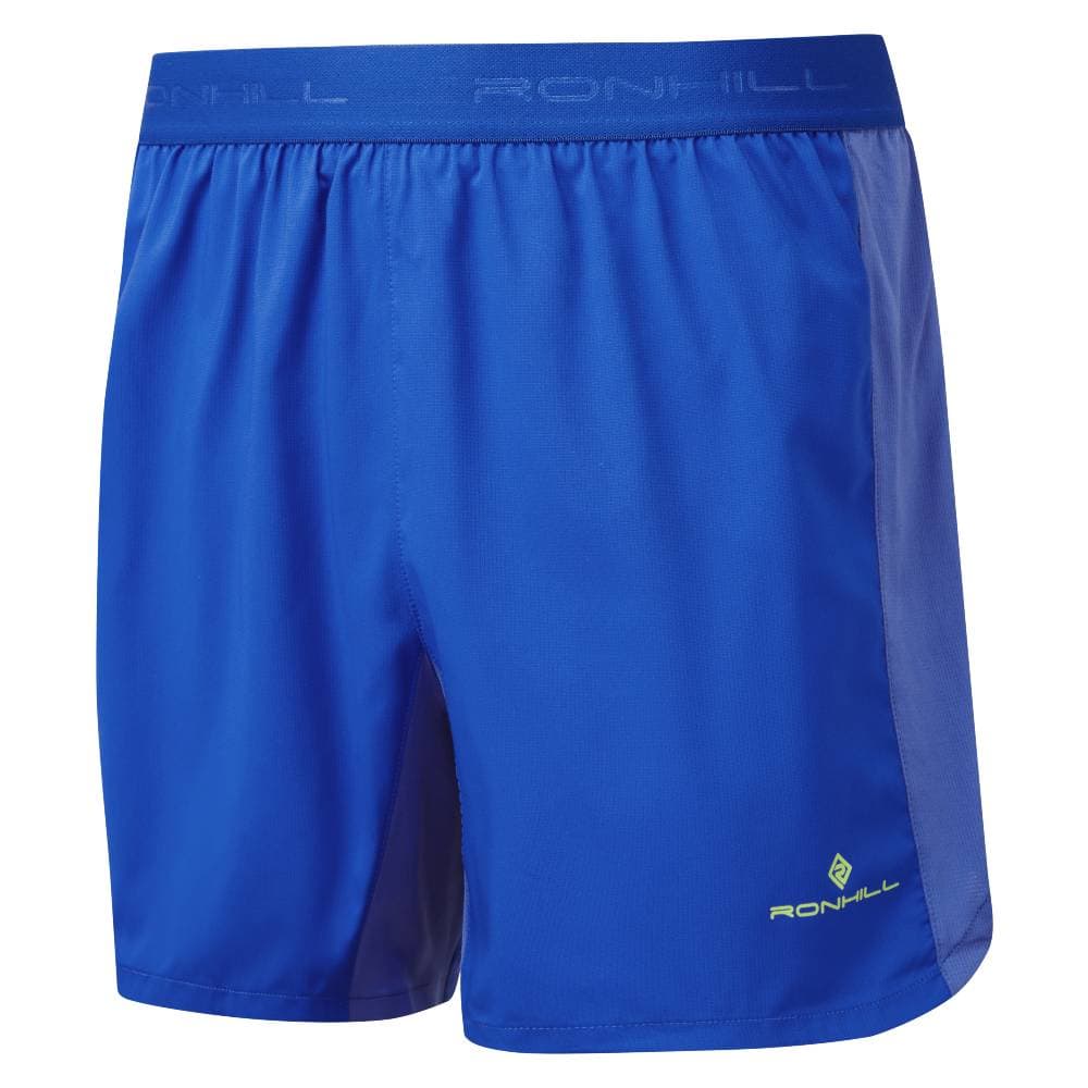 Ronhill Men’s Tech 5” Short - Ocean / Black - Image 2