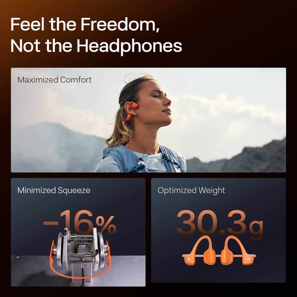 Shokz OpenRun Pro 2 - Orange - Image 3