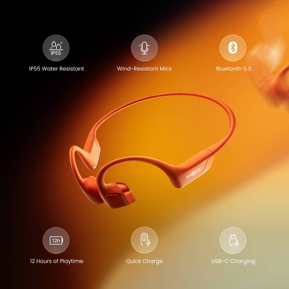 Shokz OpenRun Pro 2 - Orange - Image 5