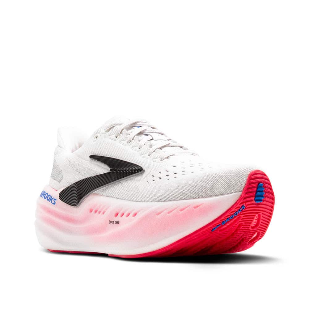 Brooks Glycerin Max (Womens) - White/Diva/Pink - Image 5