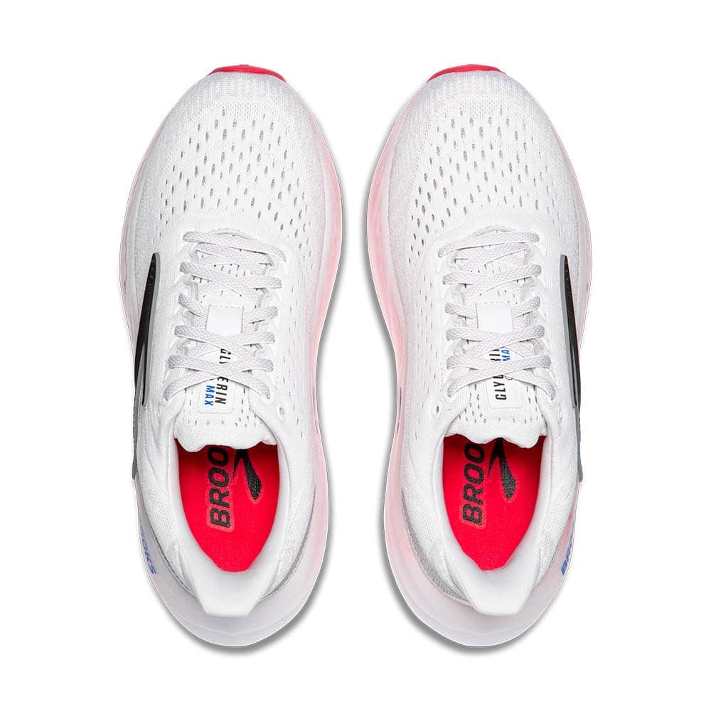 Brooks Glycerin Max (Womens) - White/Diva/Pink - Image 7