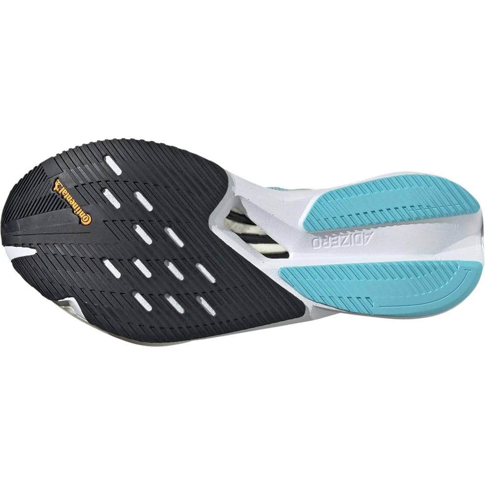 Adidas Adizero Boston 12 (Womens) - Flash Aqua / Orchid Fusion - Image 3