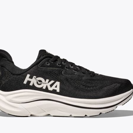 Hoka Clifton 10 2E Width (Men's) - Black/White