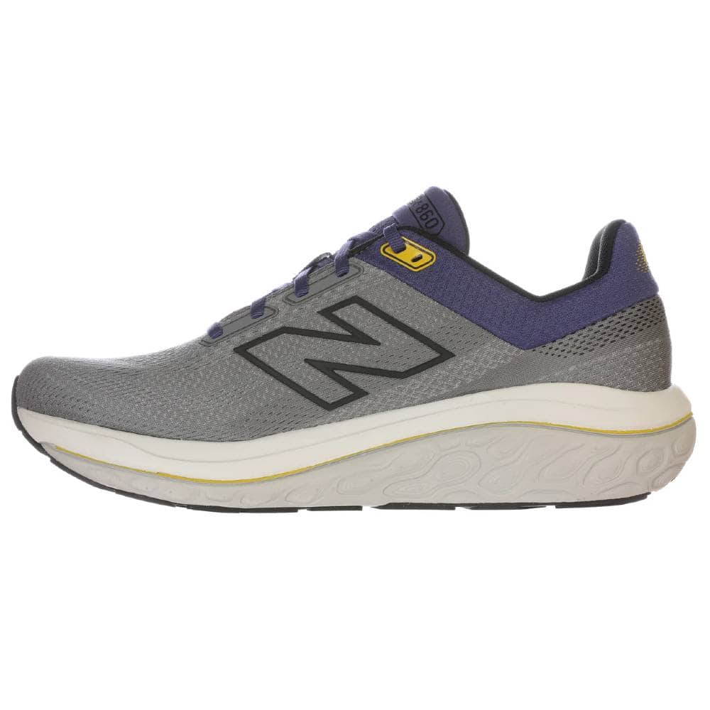 New Balance Fresh Foam X 860 v14 (Men's) - Slate Grey/Dream State/Ginger Lemon - Image 3