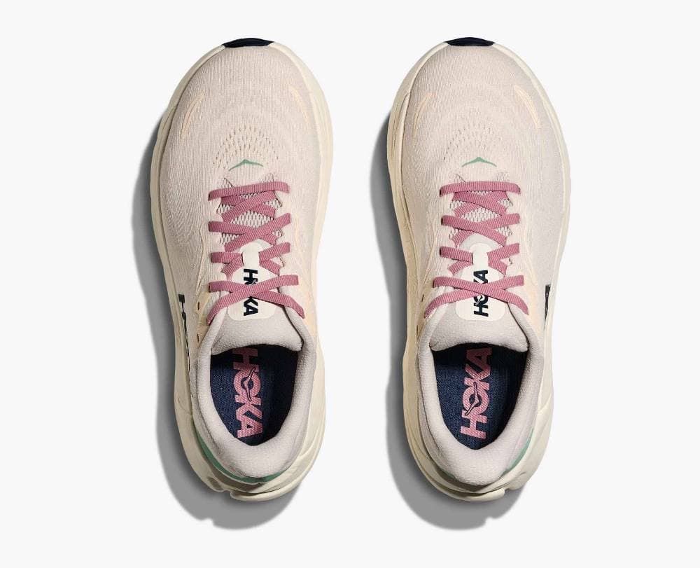 Hoka Arahi 8 (Women’s) - Rose Cream/ Alabaster - Image 2