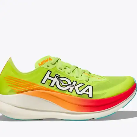 Hoka Rocket X 2 Unisex -Lettuce / Solar Flare