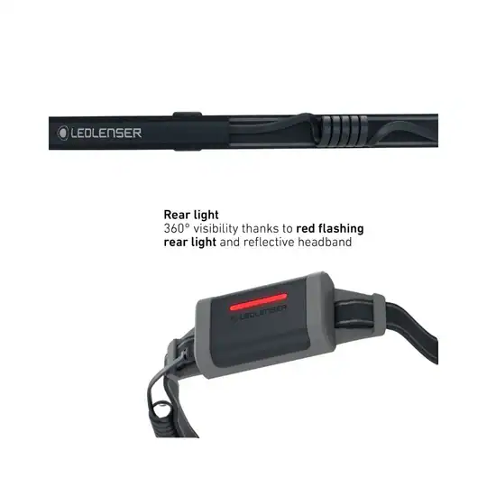 NEO5R Rechargeable Running Head Torch with Chest Strap, 600 Lumens - Image 4