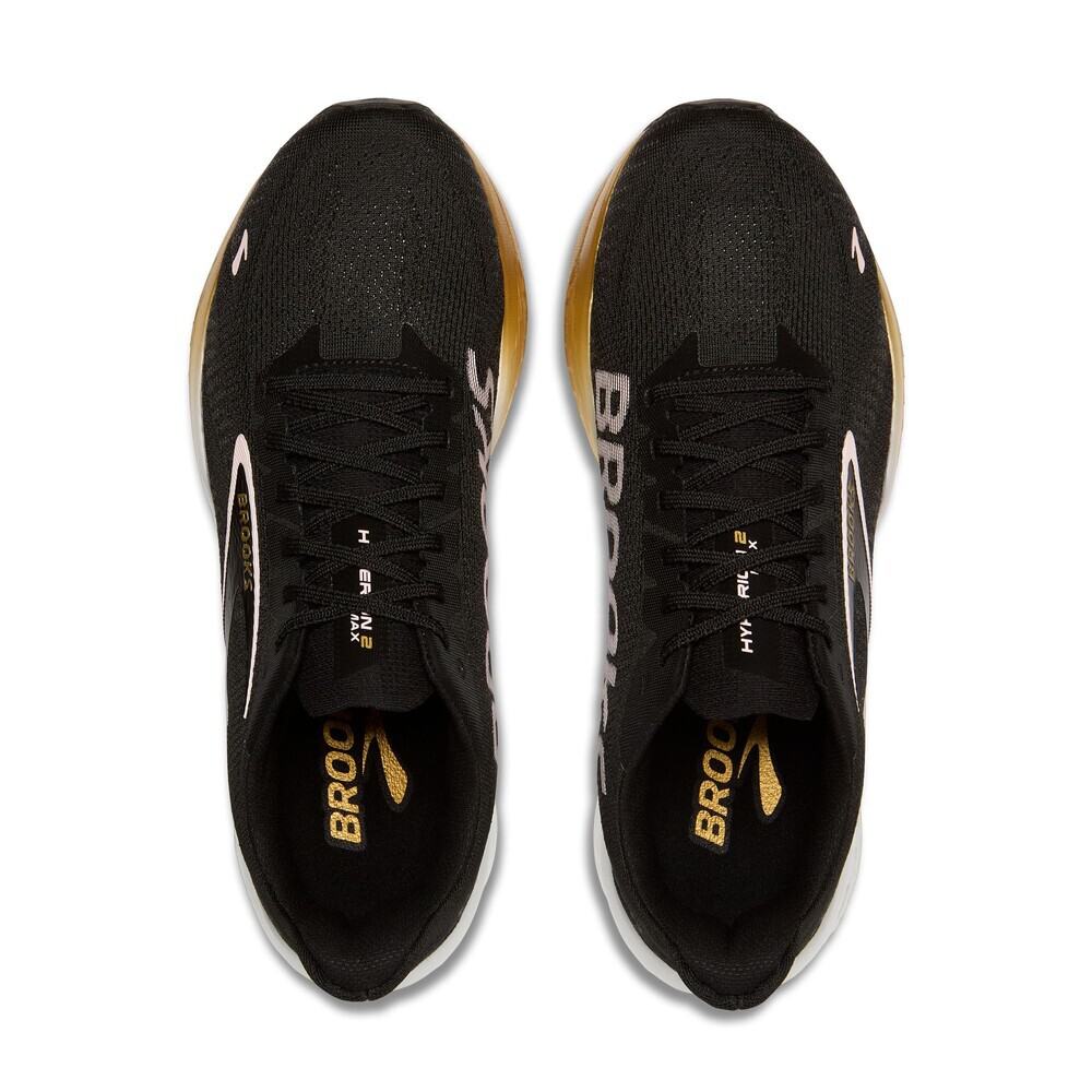 Brooks Hyperion Max 2 (Mens) - Black / Gold / Pink - Image 3