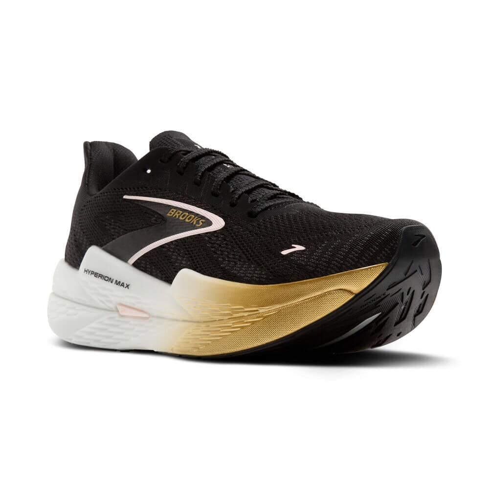 Brooks Hyperion Max 2 (Mens) - Black / Gold / Pink - Image 2