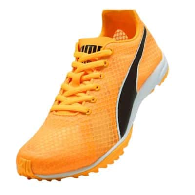 Puma Unisex EvoSpeed Haraka 8 - Sunstream/PUMA Black/PUMA White - Image 4