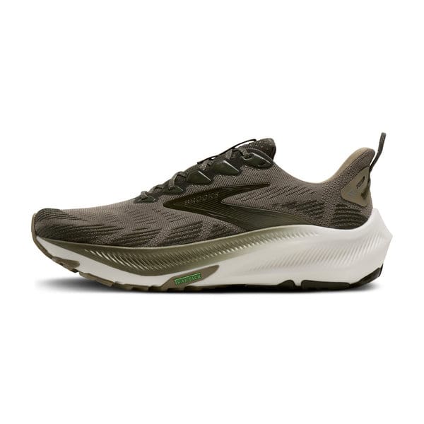 Brooks Ghost Trail Mens Running Shoes - Olive/Olive/Metallic - Image 5