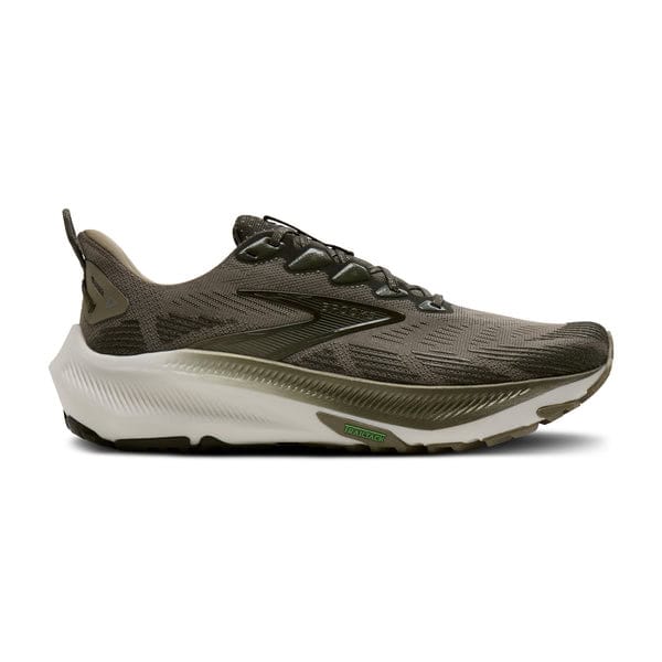 Brooks Ghost Trail Mens Running Shoes - Olive/Olive/Metallic