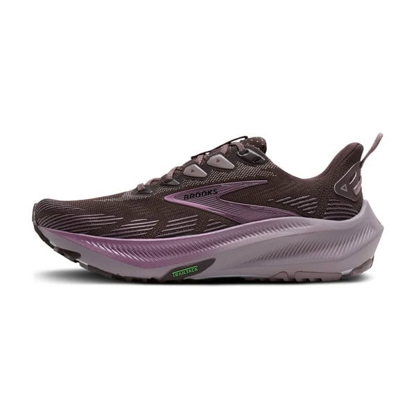 Brooks Ghost Trail Womens Running Shoes - Raisin/Purple/Metallic - Image 5
