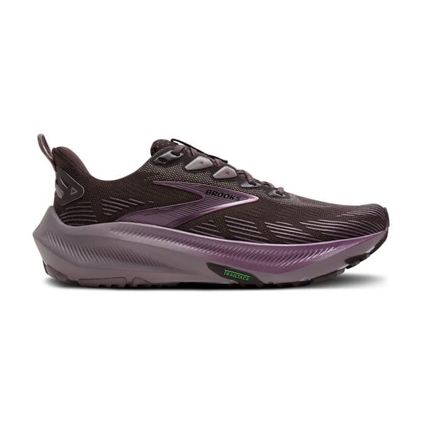 Brooks Ghost Trail Womens Running Shoes - Raisin/Purple/Metallic
