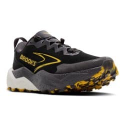 Brooks Caldera 8 (Mens) - Black/Rabbit/Zest - Image 3