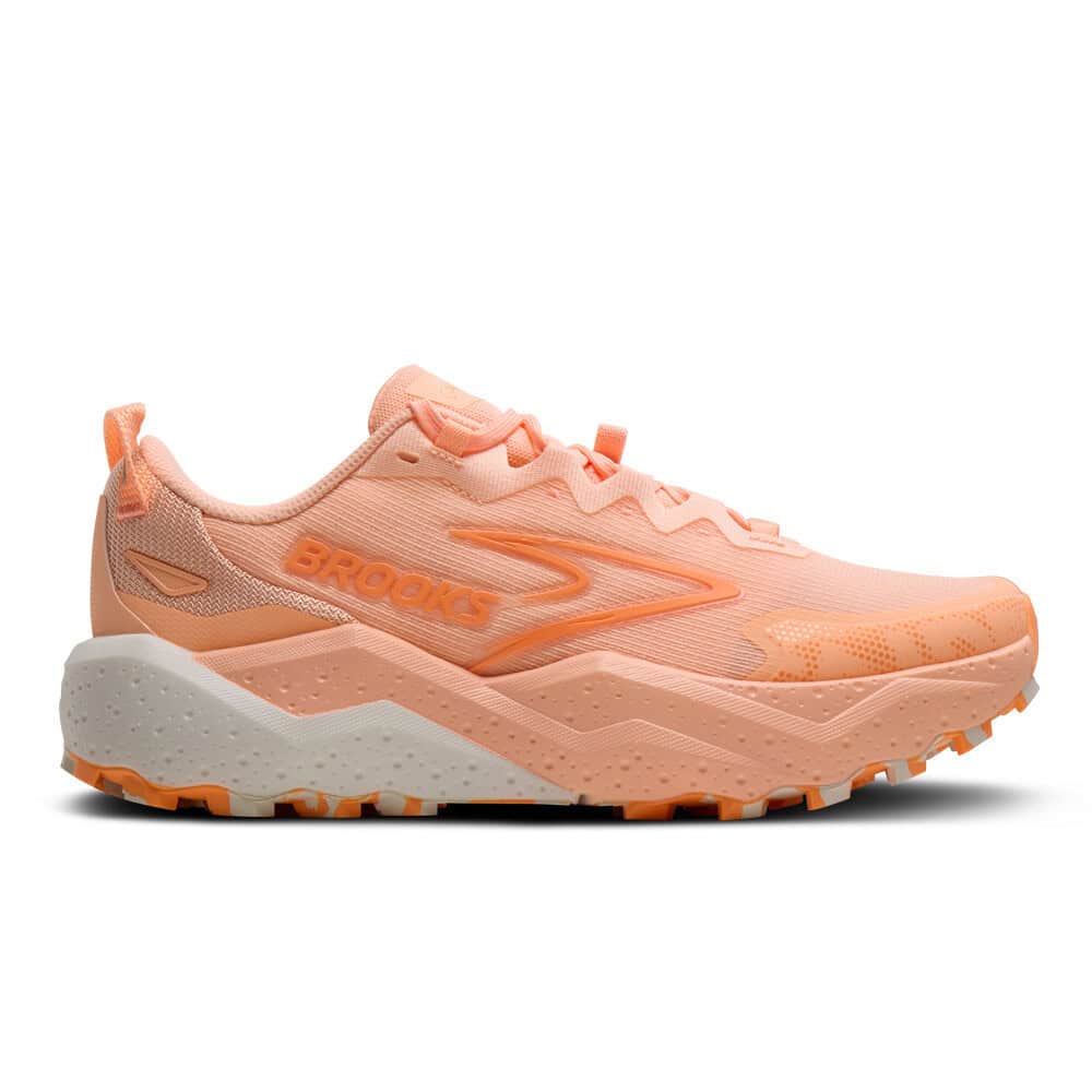 Brooks Caldera 8 (Womens) - Peach/Peach/Coconut