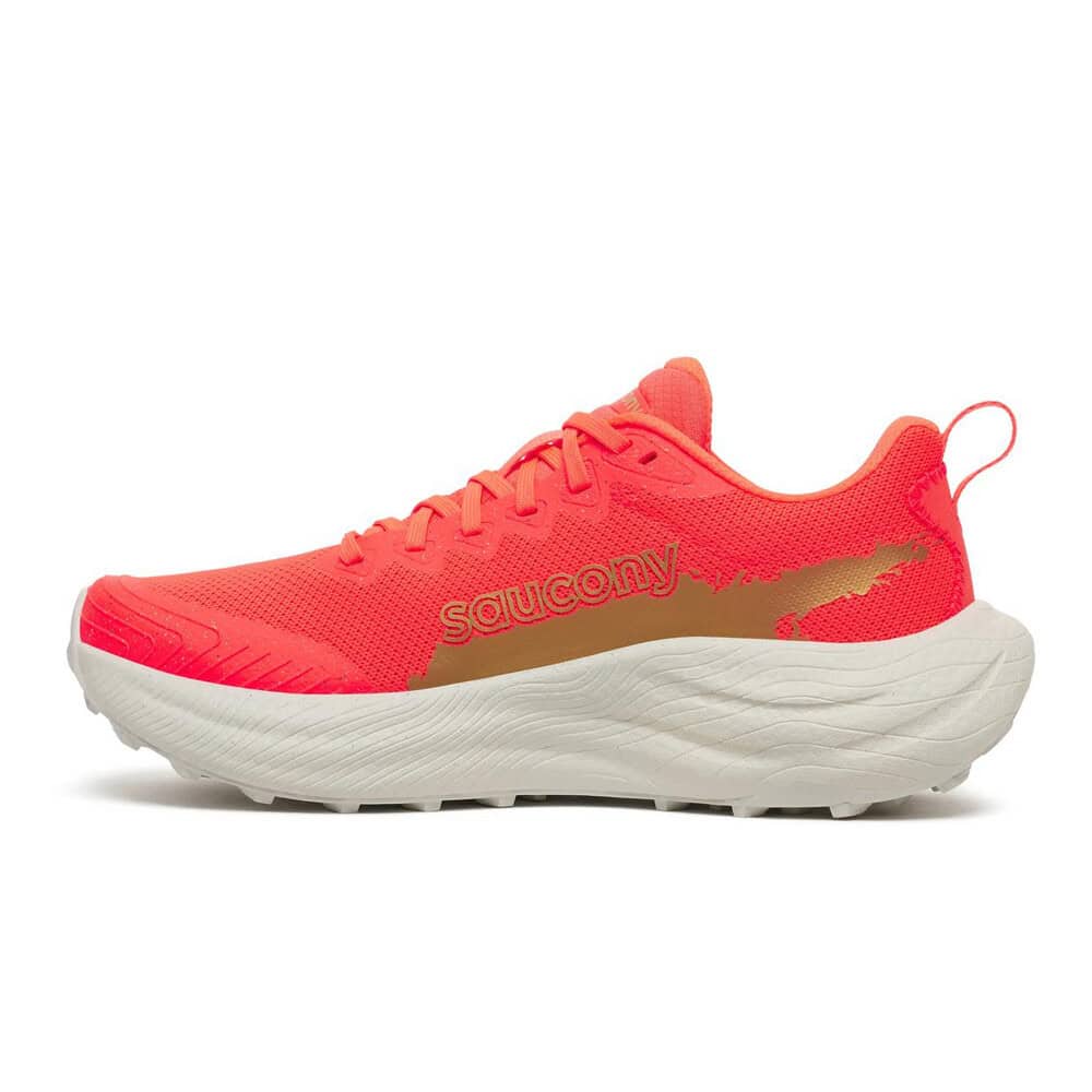 Saucony Ride TR3 Women's Trail Running Shoes - Vizired/Gold - Image 4